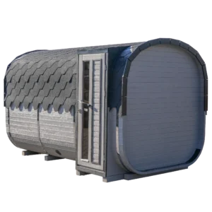 Quadro Gartensauna mit seitlichem Eingang