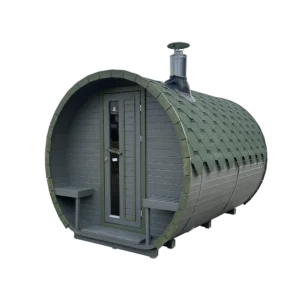 3/4 Fass Gartensauna