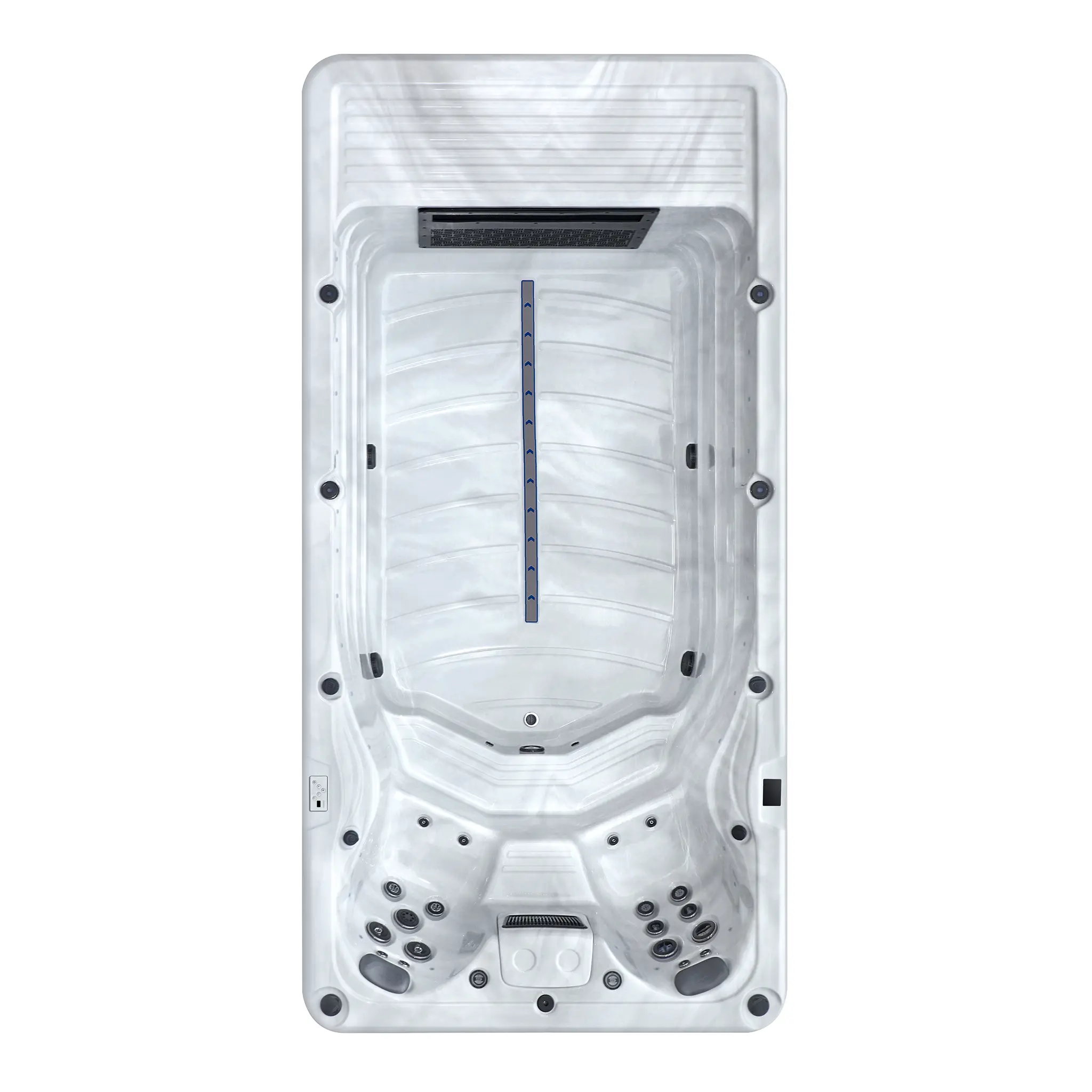 Eros Professional Swim Spa – Kompakter Swim Spa mit Turbinen-Technologie