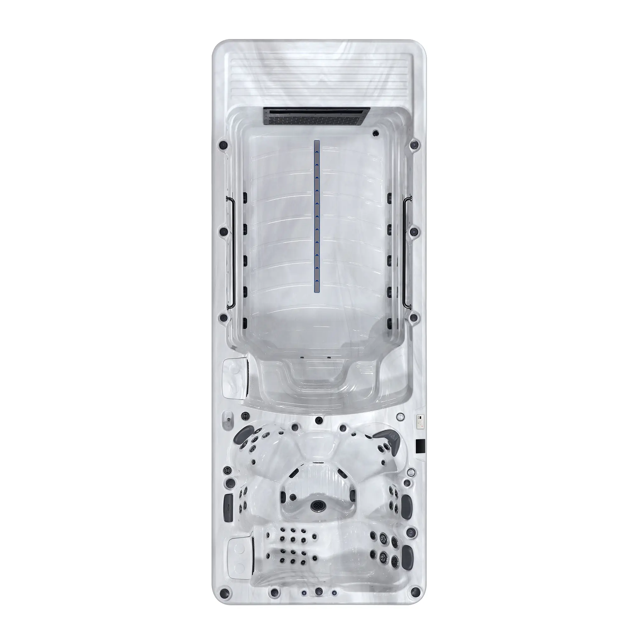 Helios Professional Swim Spa – Premium Swim Spa mit Turbinen-Technologie & Wellnessbereich